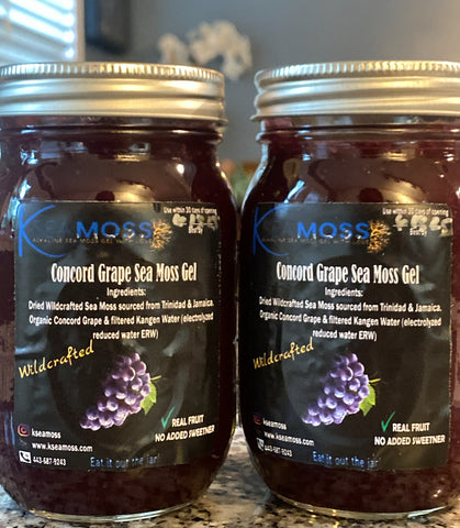 Concord Grape Sea Moss Gel